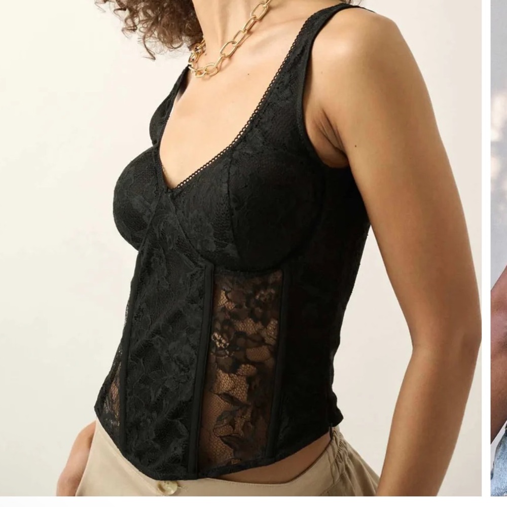 Lace Corset Boustier